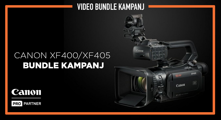 Canon XF400/XF405 bundle kampanj